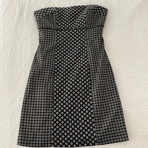 Nicole Miller strapless dress